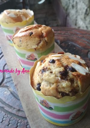Foto resep Simple milk muffin chocochips