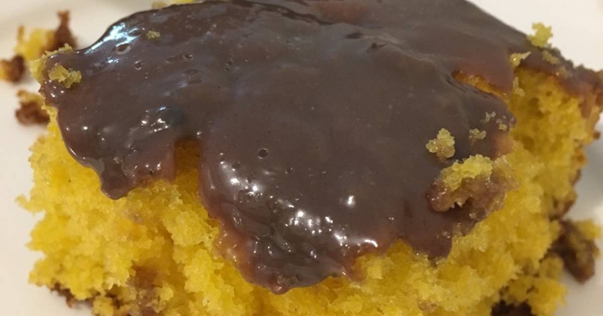 Bolo de cenoura fofinho