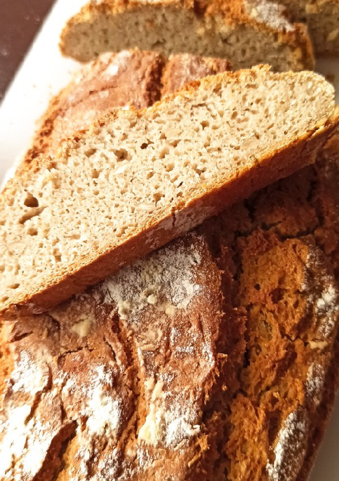 Una foto de Pan de espelta con maíz y castañas