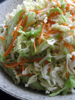 A picture of Oil-Free ‘Namasu’ Coleslaw.