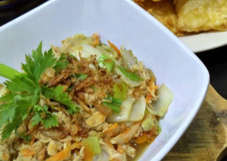 Ayam Suwir Saos Tiram mix Vege