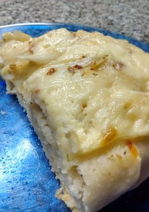 Una foto de Fugazzeta rellena