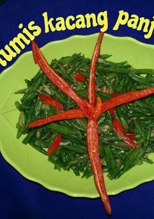 Foto resep 🌹Tumis Kacang Panjang🌹
