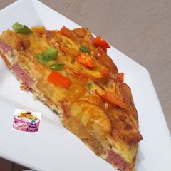 Plantain frittata A picture of Plantain frittata.
