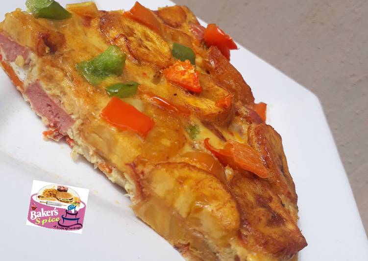 Recipe of Perfect Plantain frittata