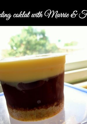 Foto resep Puding coklat, Marrie & Fla