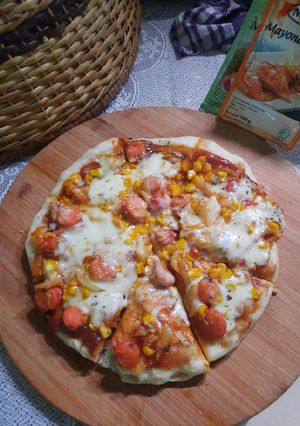 Foto resep Pizza mozzarella lumer