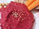 Hummus de remolacha