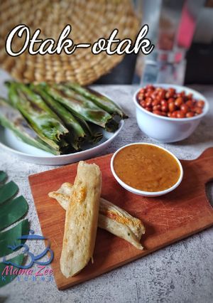 Foto resep Otak-otak Tengiri Saus Kacang