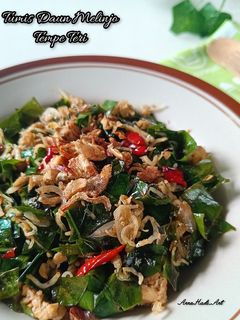 Foto resep Tumis Daun Melinjo Tempe Teri