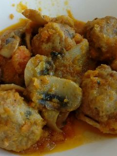 Una foto de Albóndigas rellenas con verdura