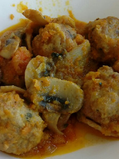 Una foto de Albóndigas rellenas con verdura