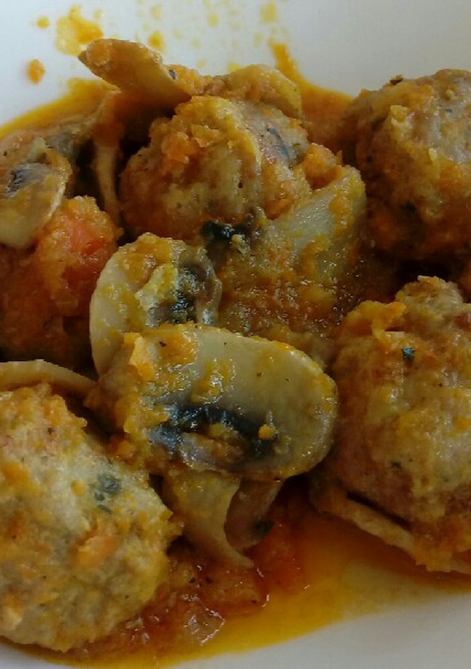 Una foto de Albóndigas rellenas con verdura