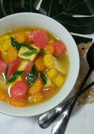 Foto resep Sup suka jadi (suka-suka asal jadi)😂