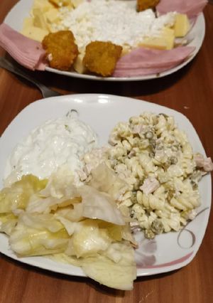 Φωτογραφία της συνταγής Mακαρονασαλάτα τζατζίκι τουρσί