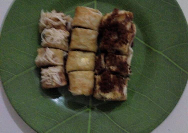 Sandwich Gulung Abon