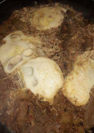 Una foto de Bifes a la criolla