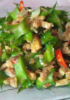 Foto resep Tumis Kecipir Tempe Sederhana