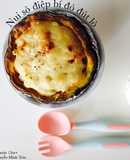 Nui sò điệp bí đỏ đút lò - bé ăn dặm