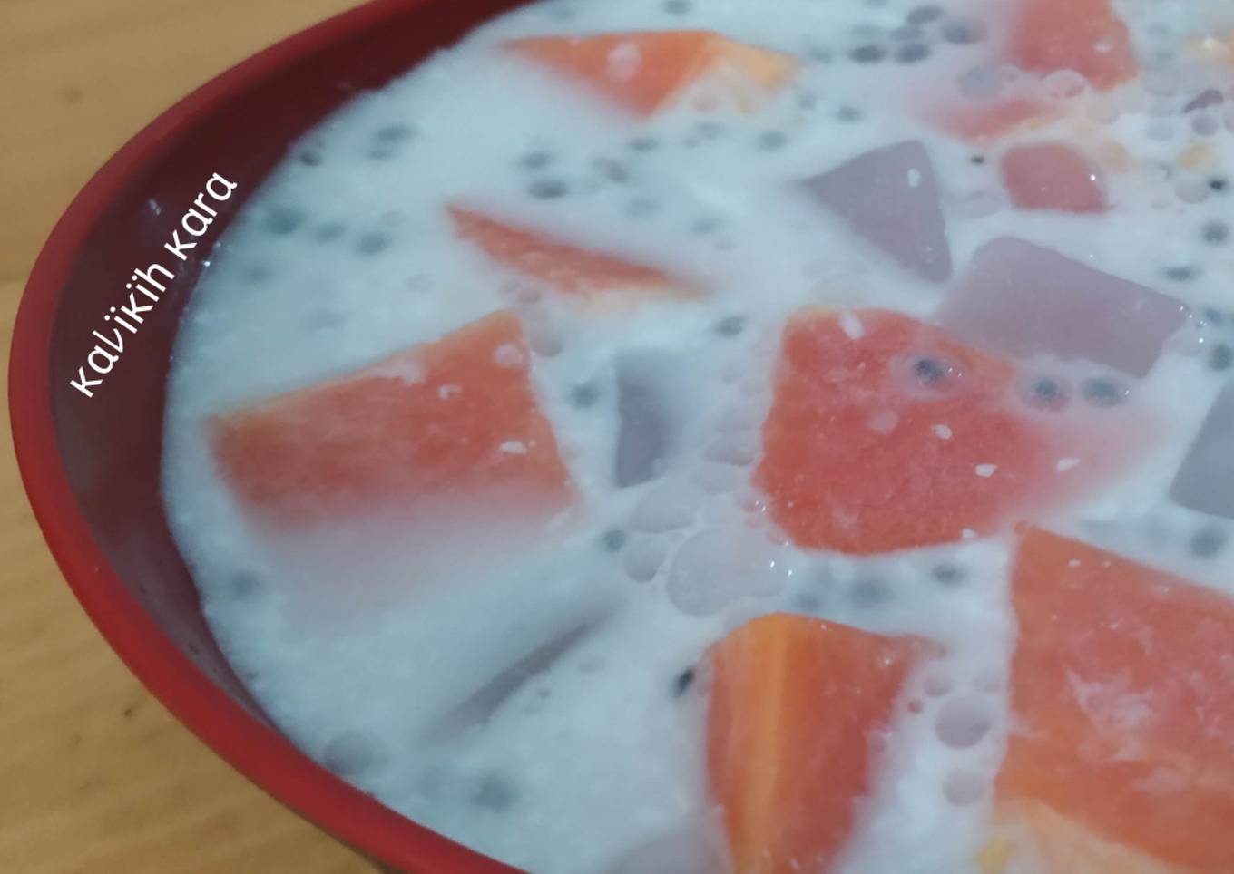 Kalikih Kara Isi Nata D'CC dan Biji Selasih