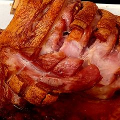 My Plain Roasted Gammon Shank A picture of My Plain Roasted Gammon Shank.
