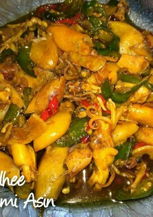 Foto resep Tumis Cumi Asin