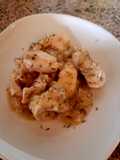Straccetti di pollo al vino B e timo