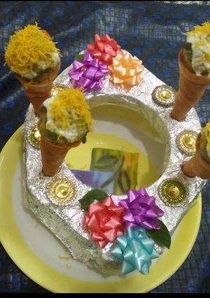 A picture of Makai Cone Chaat.