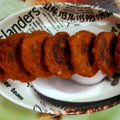 A picture of Rajma kebab.