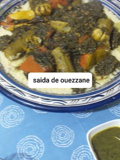 صورة لوصفة كسكس بالزياتة