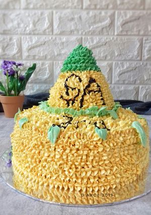 Foto resep 51 - Cake Tumpeng