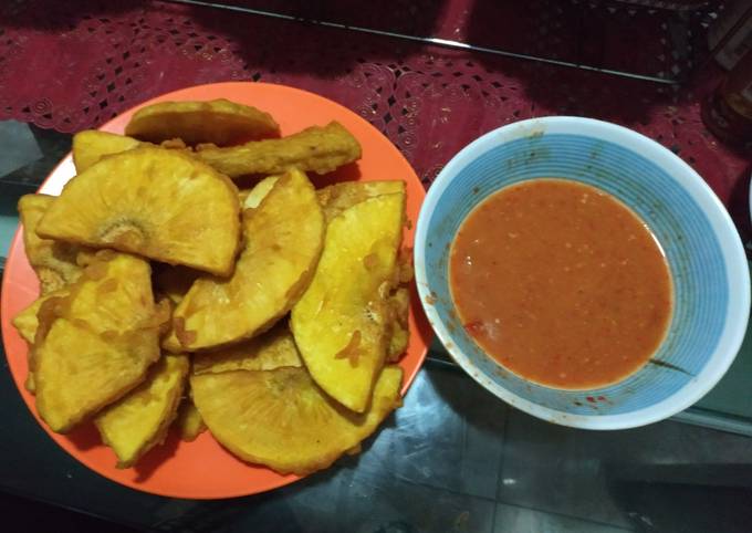 Resep Sukun Goreng Tepung Oleh Rhifa Nisa Cookpad