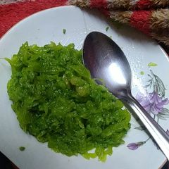 A picture of Lauki (bottle gourd) ka halwa.