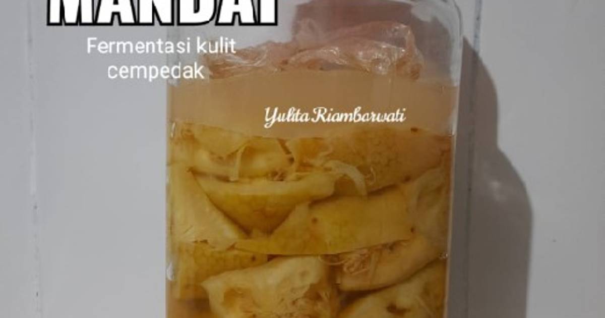 Resep 206. Mandai (Fermentasi Kulit Cempedak) Oleh Yulita Riambarwati ...