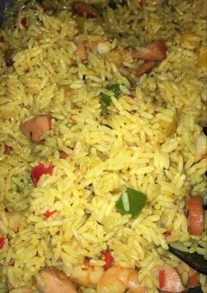 A picture of Fried rice fried style!.