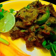 A picture of Mutton Lababdar.