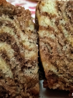 A picture of Semolina chocolate Cake.