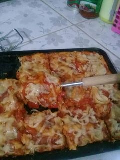 Foto resep Pizza homemade tanpa ulen
