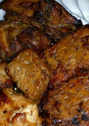 Foto resep Ayam bacem,tempe bacem dan tahu bacem