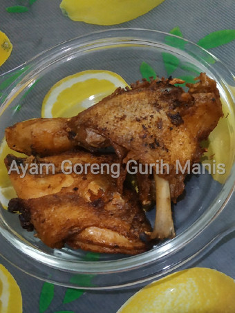 Anti Ribet, Bikin Ayam Goreng Gurih Manis Rumahan