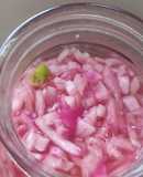 Cebollas a la vinagreta y ají (aribibi gusanito) 🌶️🥵☺️