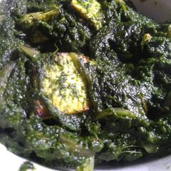 A picture of Palang paneer.