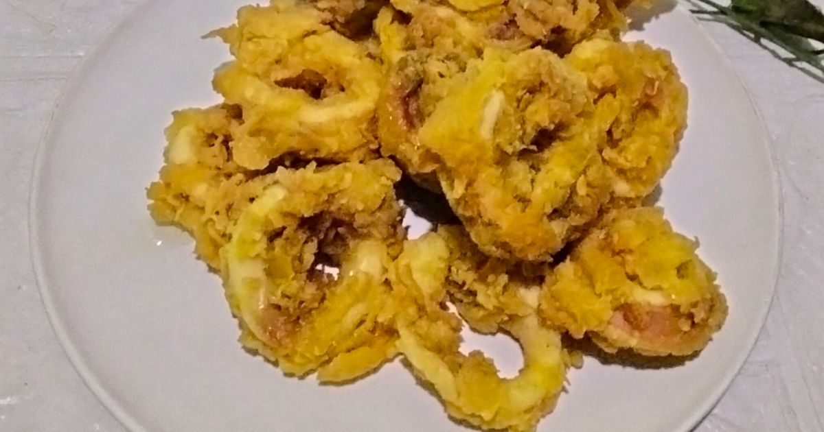 Cumi goreng tepung