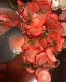 Ensalada de rabanitos