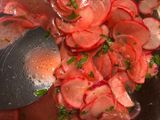 Ensalada de rabanitos
