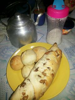 Una foto de Pan casero fácil con chicharrón