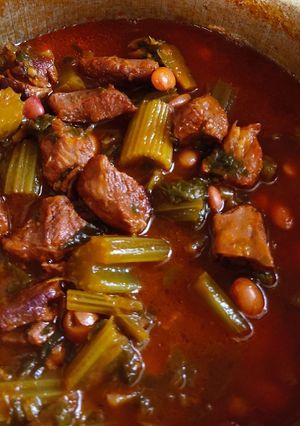 عکسی از دستور خورش کرفس