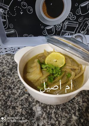 صورة لوصفة سوب البسباس