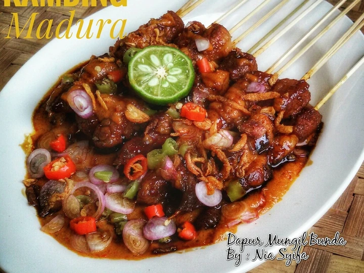 Cara Mudah Membuat Resep Sate Kambing Madura yang Bikin Ngiler Anti Ribet, Menggugah Selera
