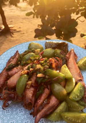 Foto resep Cumi Asin Cabe Ijo